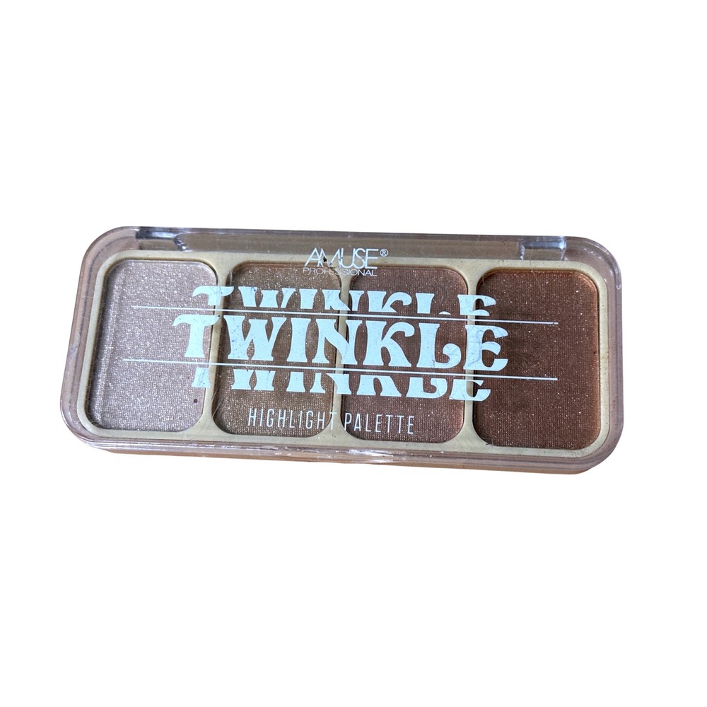 Amuse Professional Twinkle Twinkle Highlight Palette 4 Shimmer Shades KL264 NEW